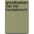 Grondtrekken van het handelsrecht