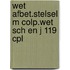 Wet afbet.stelsel m colp.wet sch en j 119 cpl