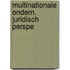 Multinationale ondern. juridisch perspe