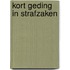 Kort geding in strafzaken