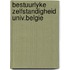 Bestuurlyke zelfstandigheid univ.belgie
