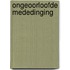 Ongeoorloofde mededinging