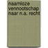 Naamloze vennootschap naar n.a. recht