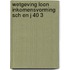 Wetgeving loon inkomensvorming sch en j 40 3
