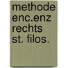 Methode enc.enz rechts st. filos. by Eikema Hommes