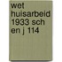 Wet huisarbeid 1933 sch en j 114