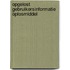 Opgelost gebruikersinformatie oplosmiddel