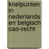 Knelpunten in Nederlands en Belgisch cao-recht