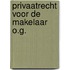 Privaatrecht voor de makelaar o.g.
