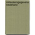 Milieukerngegevens nederland
