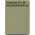 Toegang tot de dienstbetrekking