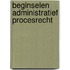 Beginselen administratief procesrecht