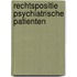 Rechtspositie psychiatrische patienten