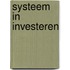 Systeem in investeren