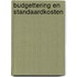 Budgettering en standaardkosten