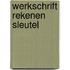 Werkschrift rekenen sleutel