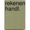 Rekenen handl. door Onbekend