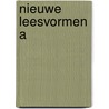 Nieuwe leesvormen a door Jenny Dalenoord