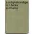 Aardrykskundige rep.bloks suriname