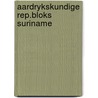 Aardrykskundige rep.bloks suriname door Glerum