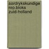 Aardrykskundige rep.bloks zuid-holland