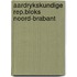 Aardrykskundige rep.bloks noord-brabant