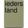 Ieders land door Rutgers Loeff Basenau