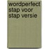 Wordperfect stap voor stap versie