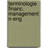 Terminologie financ. management n-eng by Amerongen