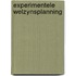 Experimentele welzynsplanning