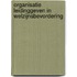 Organisatie leidinggeven in welzijnsbevordering