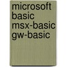 Microsoft basic msx-basic gw-basic door Ettlin