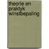 Theorie en praktyk winstbepaling