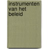 Instrumenten van het beleid by Ringeling