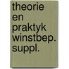 Theorie en praktyk winstbep. suppl. door Wallenburg