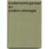 Ondernemingsraad en ondern.strategie