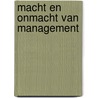 Macht en onmacht van management door J.J. Ramondt