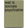 Wat is sociale psychiatrie door Romme