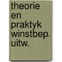 Theorie en praktyk winstbep. uitw.