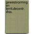 Gewestvorming en territ.decentr. diss.