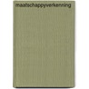 Maatschappyverkenning by Alwine de Jong