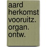 Aard herkomst vooruitz. organ. ontw. door Bennis