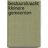 Bestuurskracht kleinere gemeenten