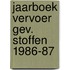 Jaarboek vervoer gev. stoffen 1986-87