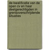 De kwalificatie van de open CV en haar deelgerechtigden in grensoverschrijdende situaties door J.A.R. van Eijsden
