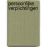 Persoonlijke verplichtingen