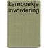 Kernboekje invordering