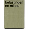 Belastingen en milieu door Wim J. Simons