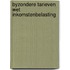 Byzondere tarieven wet inkomstenbelasting