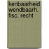 Kenbaarheid wendbaarh. fisc. recht